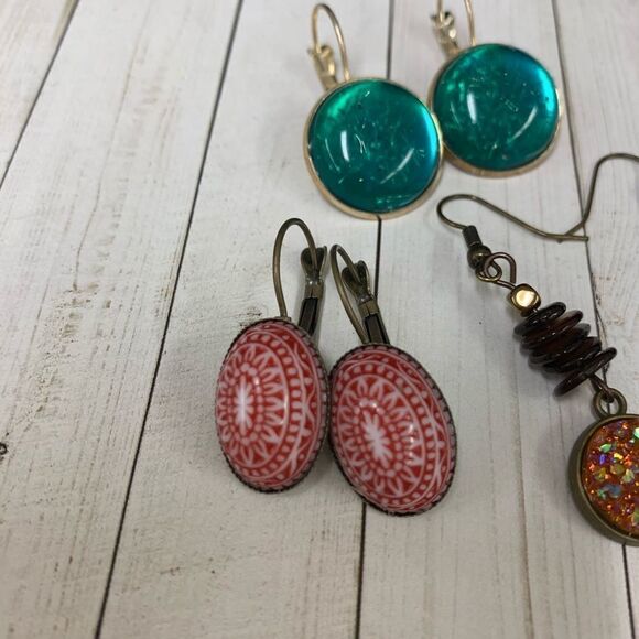 Dangle Earrings Bundle Lot - Picture 2 of 4